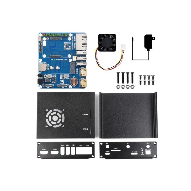 Raspberry Pi Compute Module 4 WiFi6 Dual ETH міні-комп’ютер (23808)