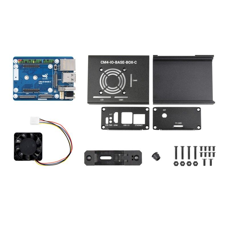 Raspberry Pi Compute Module 4 Mini-Computer Base Board (C) (23926) – базова плата для CM4