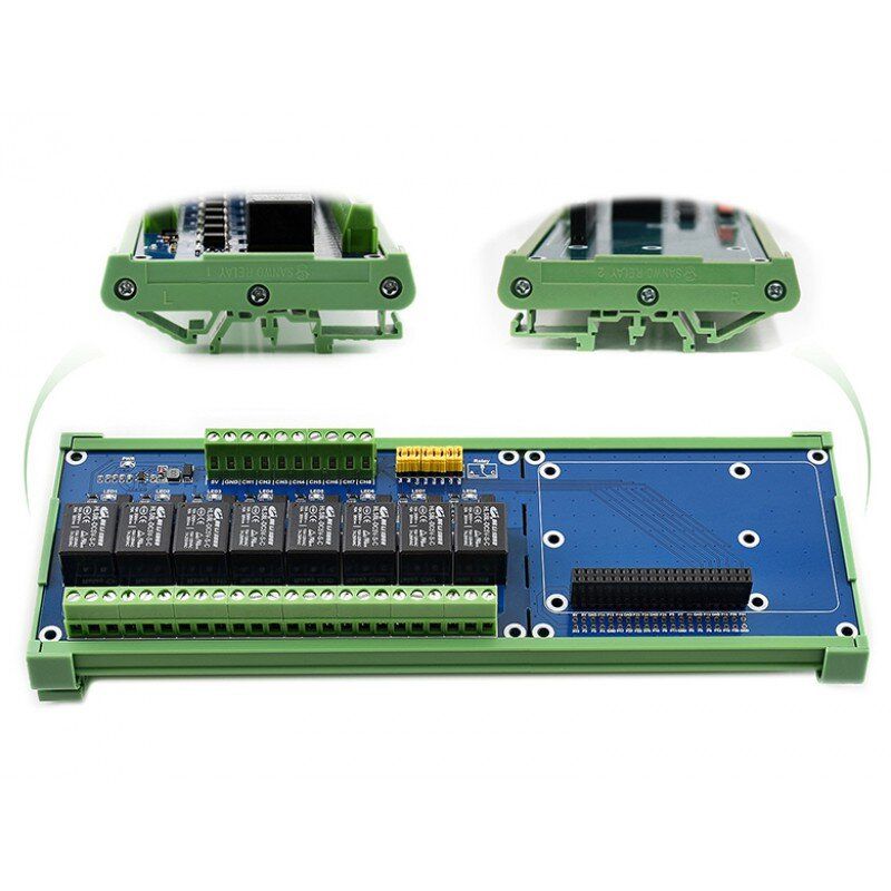 Плата розширення Raspberry Pi Relay Board 8-Ch (15423)