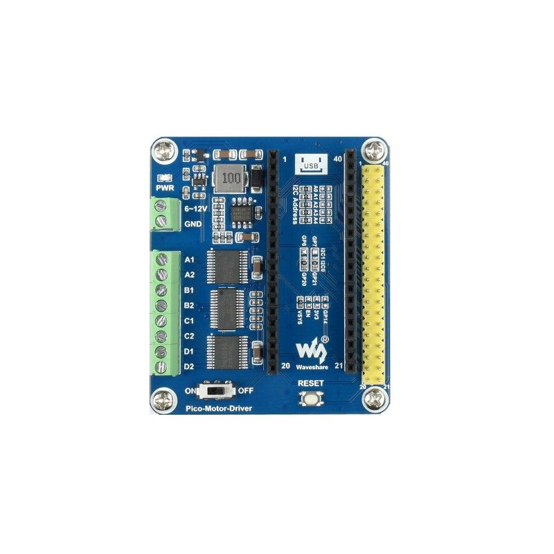 Плата розширення Raspberry Pi Pico Motor Drive (19764)