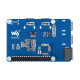 Плата розширення Raspberry Pi USB 3.2 Gen1 HUB з Gigabit Ethernet HAT (20472)