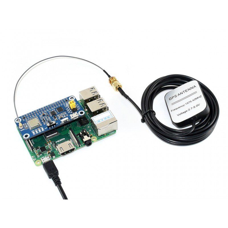 Плата розширення Raspberry Pi Multi-GNSS HAT (16193)