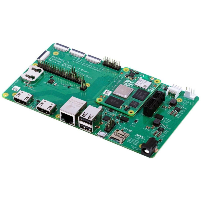 Несуча плата Raspberry Pi Compute Module 4 I/O Board для проєктів та розробки