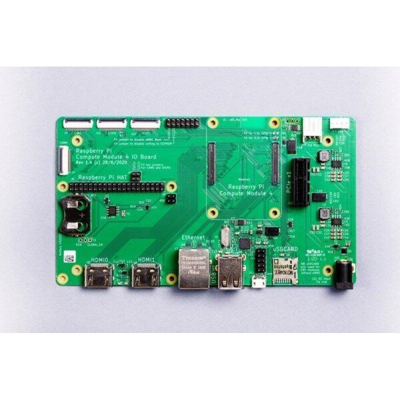 Несуча плата Raspberry Pi Compute Module 4 I/O Board для проєктів та розробки