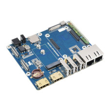 Raspberry Pi Compute Module 4 WIFI6 Dual ETH Base Board (23589)