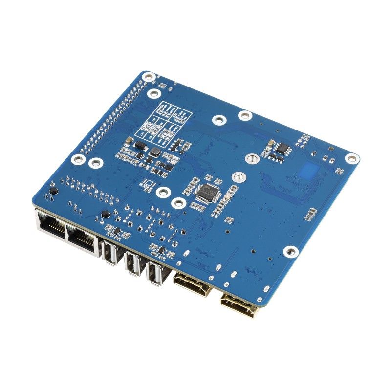 Raspberry Pi Compute Module 4 WIFI6 Dual ETH Base Board (23589) плата розширення для CM4