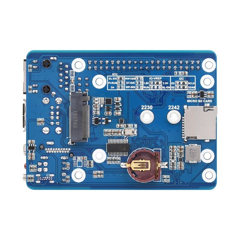 Raspberry Pi Compute Module 4 I/O Mini Base Board (C) (23228) – базова плата розширення