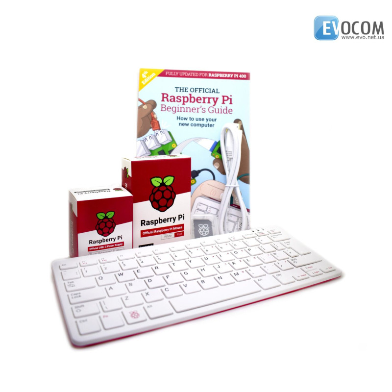 Комп’ютер Raspberry Pi 400 Personal Computer Kit для дому та навчання