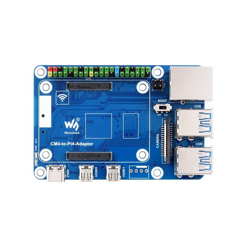 Плата розширення Raspberry Pi Compute Module 4 I/O Adapter for Raspberry Pi (23508)