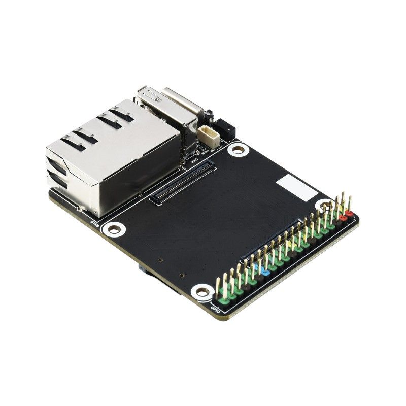 Raspberry Pi Compute Module 4 Mini Dual Gigabit Ethernet Base Board (22360) для CM4