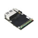 Raspberry Pi Compute Module 4 Mini Dual Gigabit Ethernet Base Board (22360) для CM4