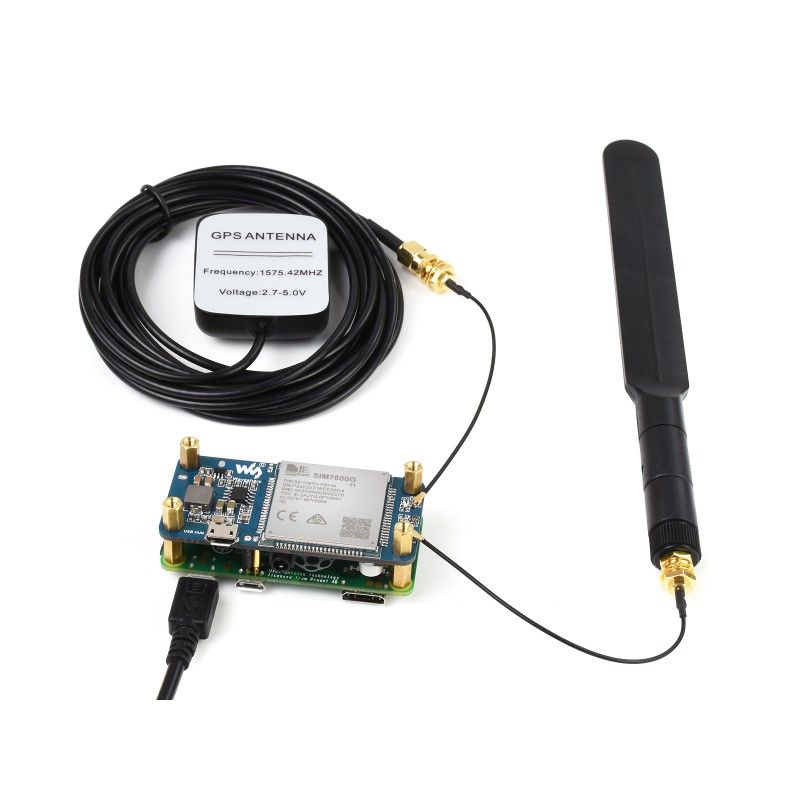 Плата розширення 4G HAT Raspberry Pi SIM7600G-H