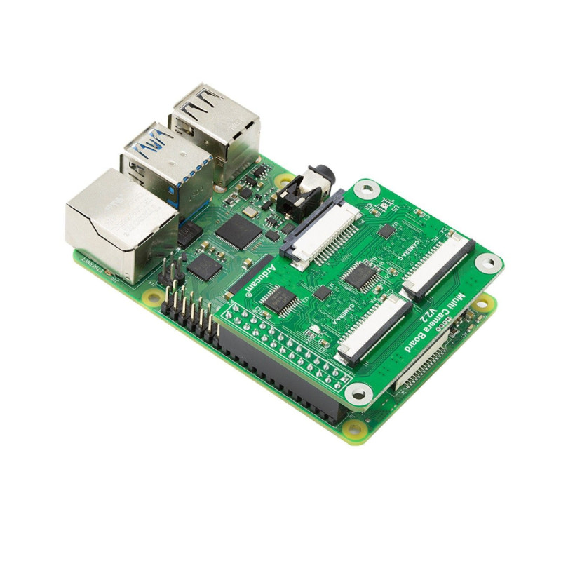 Arducam Multi Camera Adapter Module V2.2 для підключення кількох камер до Raspberry Pi