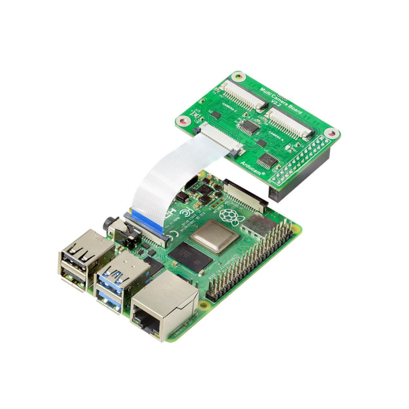 Arducam Multi Camera Adapter Module V2.2 для підключення кількох камер до Raspberry Pi