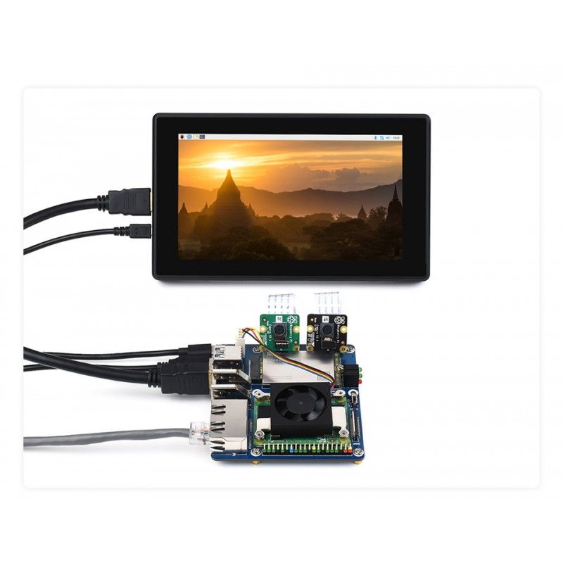 Raspberry Pi Compute Module 4 I/O Board з Dual Gigabit Ethernet та підтримкою 5G/4G