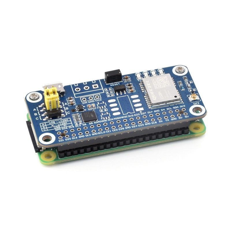 Плата розширення Raspberry Pi LC29H(AA) GPS HAT (25278)
