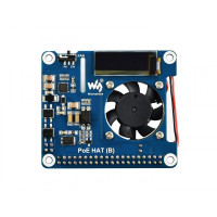 Плата розширення Raspberry Pi Power over Ethernet (PoE) HAT (B) (18014)