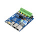 Waveshare Raspberry Pi Compute Module 4 Dual ETH Quad RS485 Base Board (B) 21666