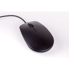Офіційна миша Raspberry Pi Mouse чорна/сіра