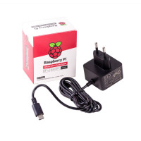 Блок живлення Raspberry Pi 4 Model B, оригінальний, чорний UK