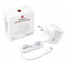 Офіційний блок живлення Raspberry Pi 27W USB-C білий EU