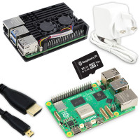 Raspberry Pi 5 Starter Kit 16GB Алюмінієвий корпус