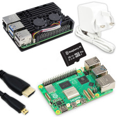 Raspberry Pi 5 Starter Kit 2GB Алюмінієвий корпус
