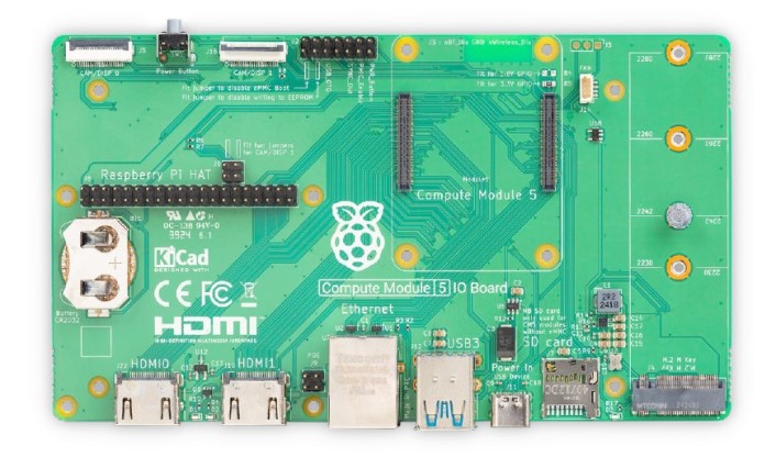 Raspberry Pi Compute Module 5 IO Board