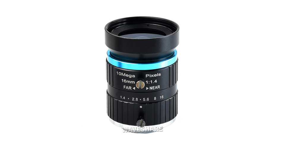 Комплект поставки: об'єктив Raspberry PI Telephoto Lens 16mm