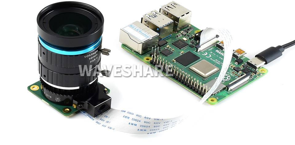 Використання об'єктива 16mm з Raspberry Pi
