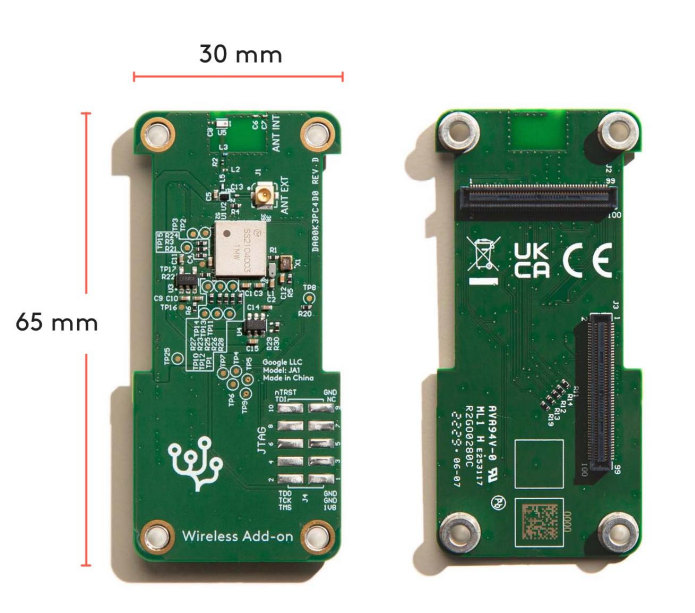 Coral Wireless Add-on для Dev Board Micro — загальний вигляд