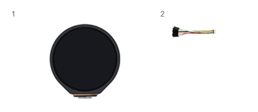 RP2040-Touch-LCD-1.28 — комплект