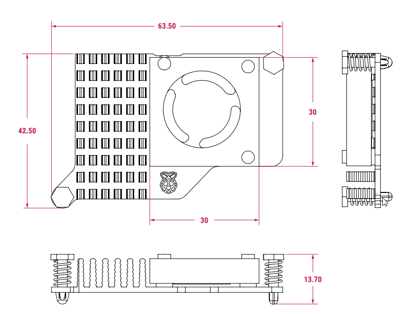 Raspberry Pi 5 Active Cooler: встановлення