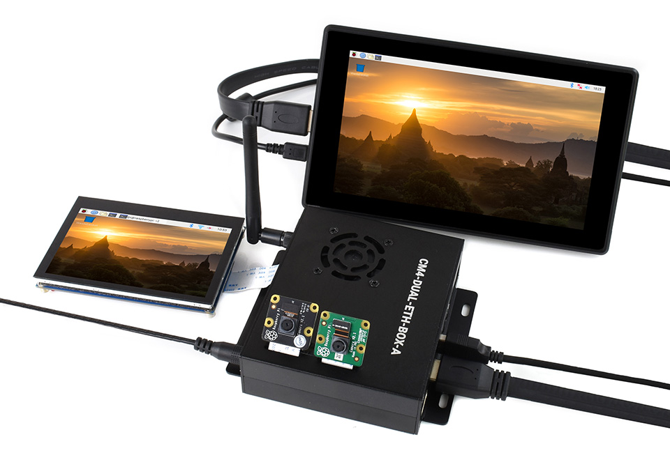 Waveshare 20225 — Dual Gigabit Ethernet Mini-Computer