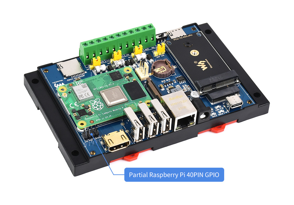 Роз’єм CM4 і GPIO
