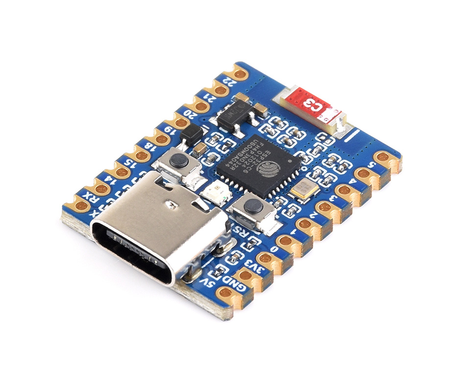 ESP32-C6 Zero Mini Development Board (27035) – загальний вигляд Плата ESP32-C6 Zero Mini Development Board (27035) загальний вигляд