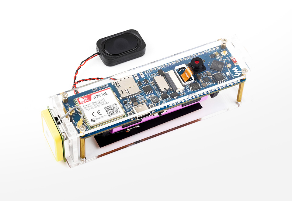 Загальний вигляд плати ESP32-S3-A7670E-4G-EN Waveshare