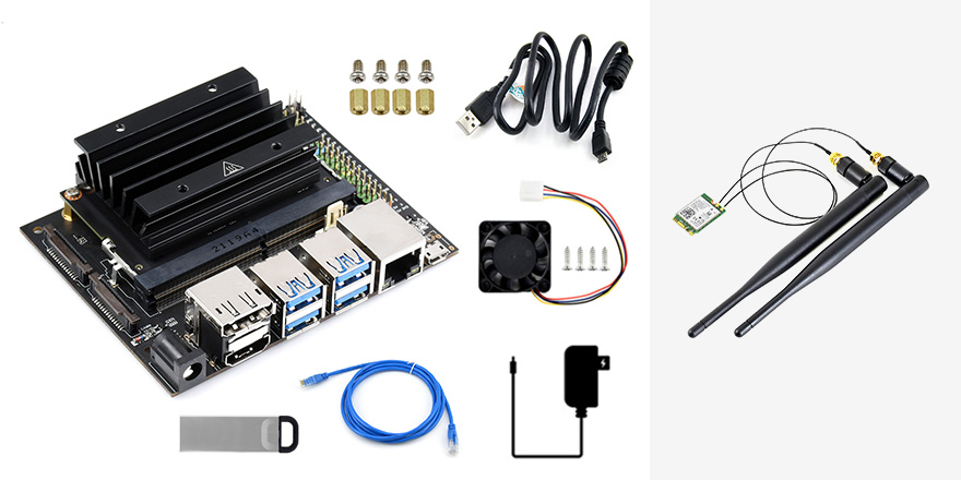Jetson Nano Dev Kit — комплект поставки