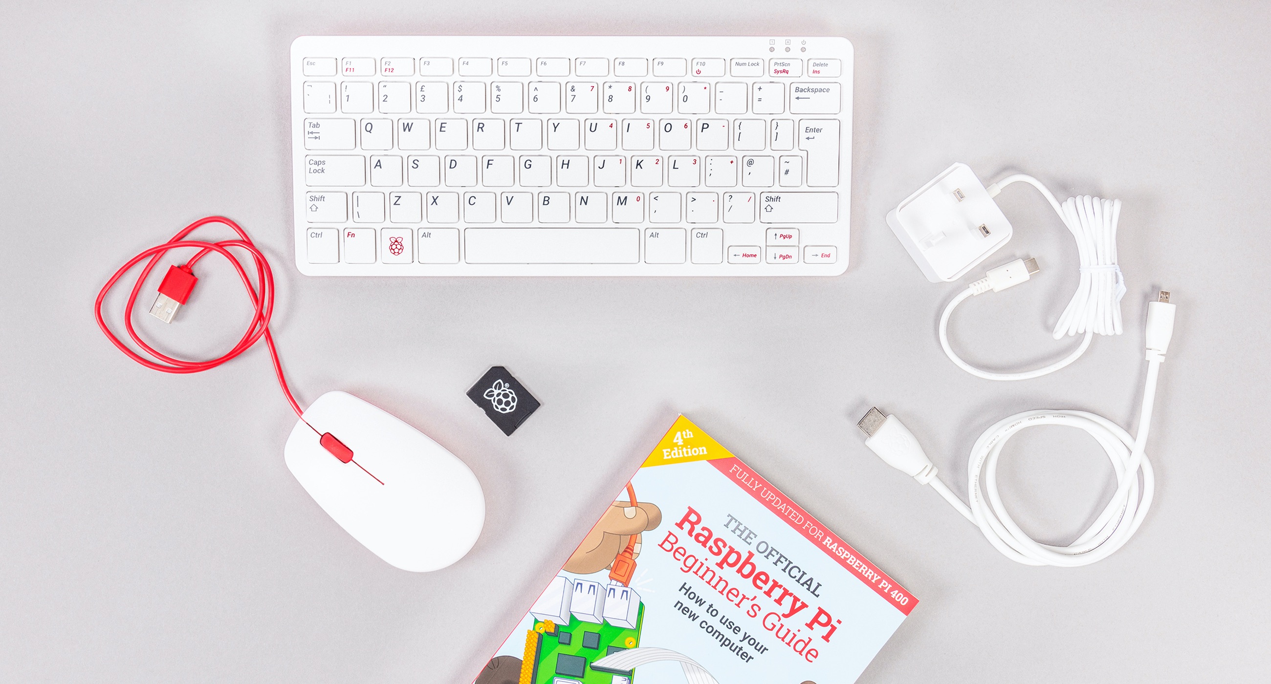 Raspberry Pi 400 Kit: вміст коробки