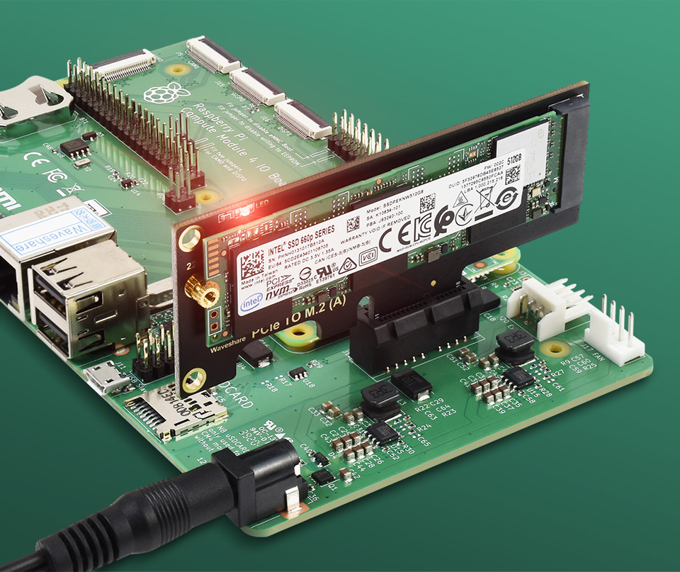 Адаптер PCIe to M.2 (19091) з LED-індикатором стану
