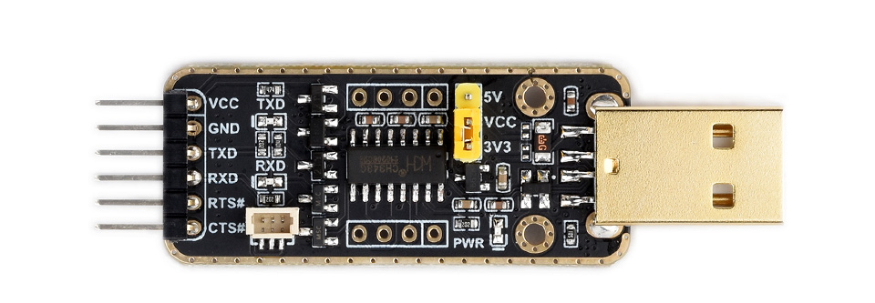 Розпіновка Waveshare Pi UART Debugger Розпіновка контактів UART модуля Waveshare Pi UART Debugger