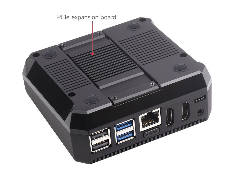 Модуль PCIe та M.2 в корпусі Argon ONE V3