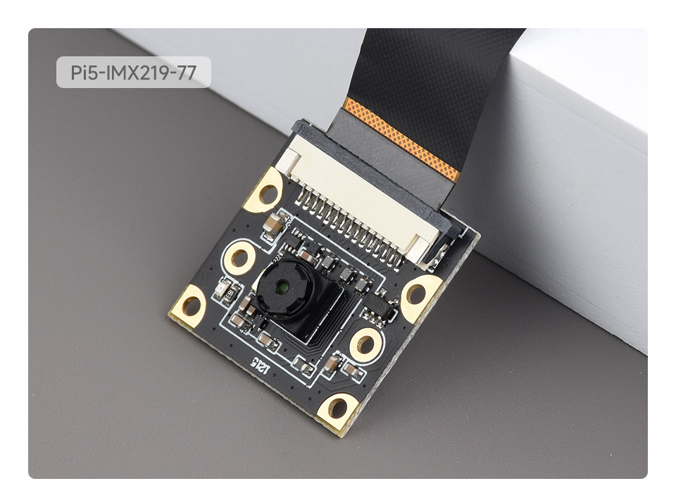 Камера Waveshare Pi5-IMX219-77 для Raspberry Pi 5, вигляд модуля