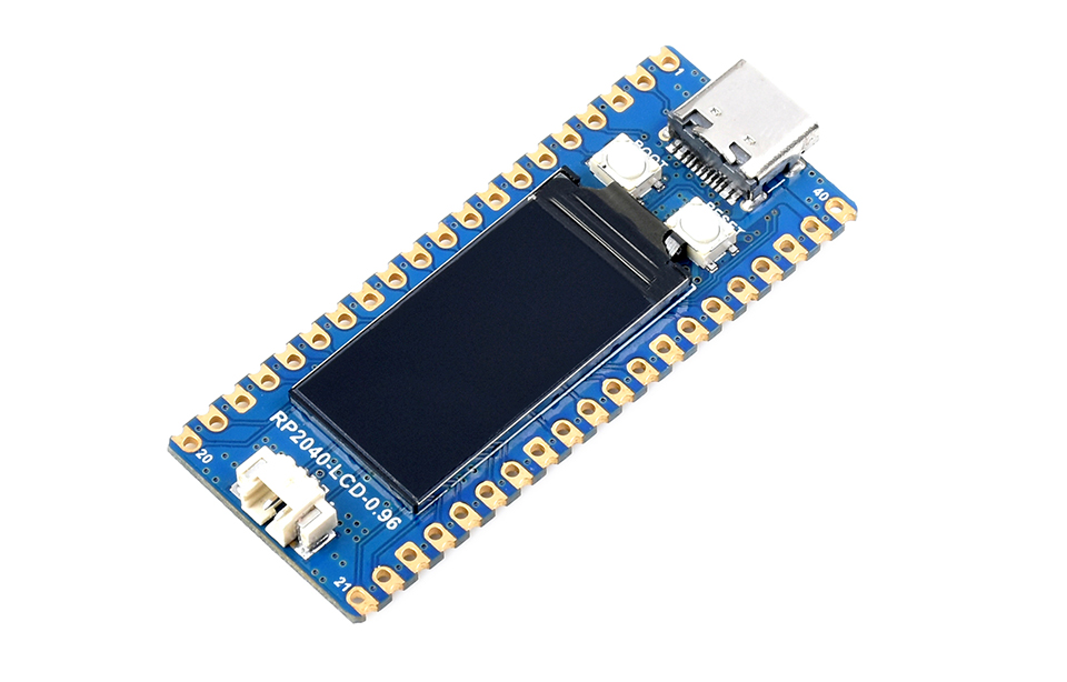 Комплект поставки Waveshare RP2040-LCD-0.96 Development Board