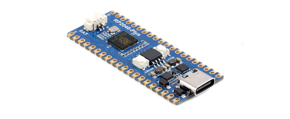 Комплект поставки Waveshare RP2040-Plus-16MB Development Board