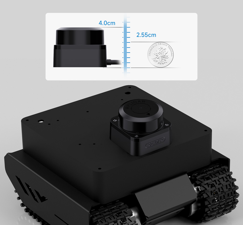 RPLIDAR C1 — компактність