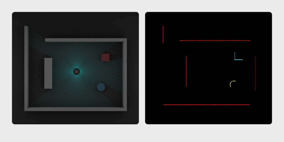 RPLIDAR C1 — 2.5D