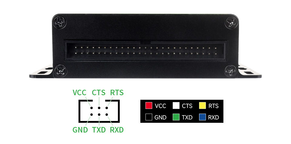Розпіновка та сигнали для адаптера USB TO 8CH TTL