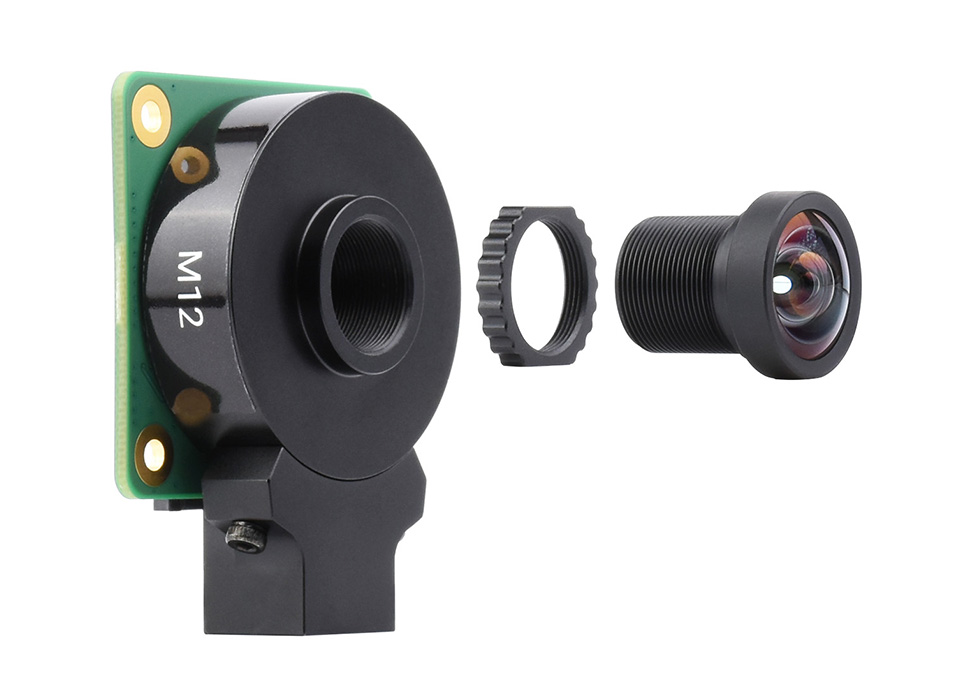 Об'єктив Raspberry PI 2.7mm Lens M12 крупним планом