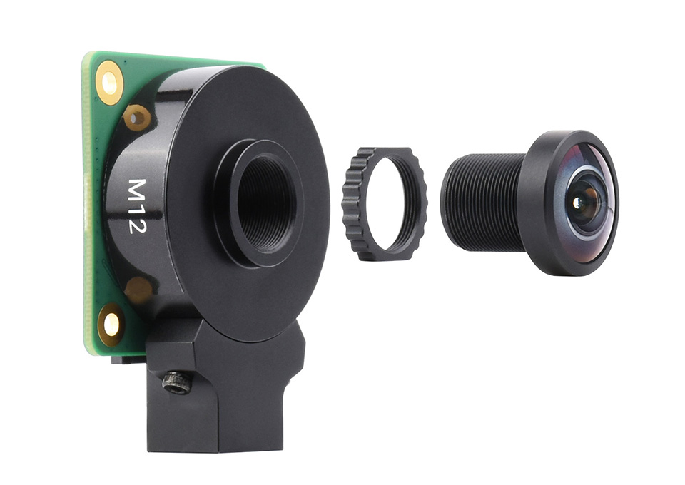 Деталі об'єктива Raspberry PI 2.72mm Lens M12 WS1842714